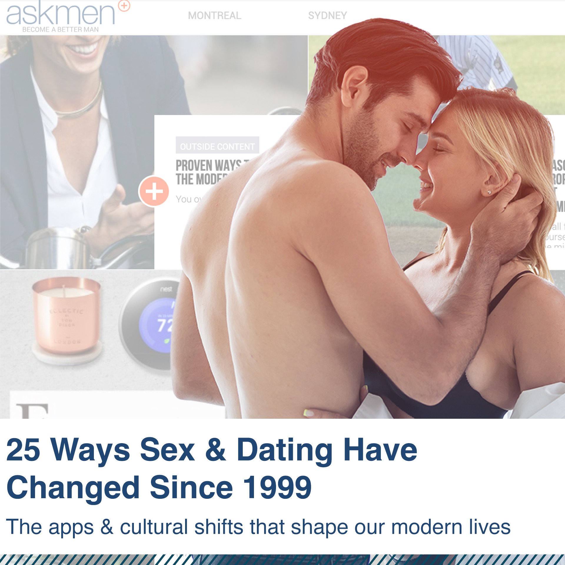 25 Ways Sex & Dating Have Changed Since AskMen Was Founded in 1999