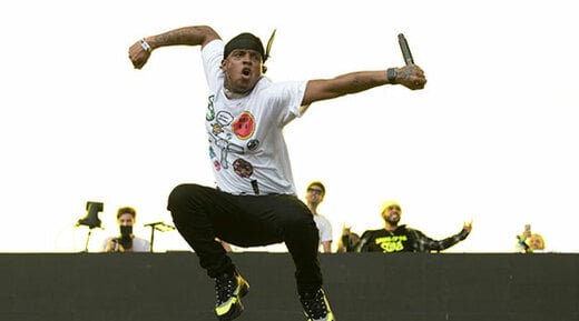 ki Mask The Slump God performs during day one of Rolling Loud at Hard Rock Stadium