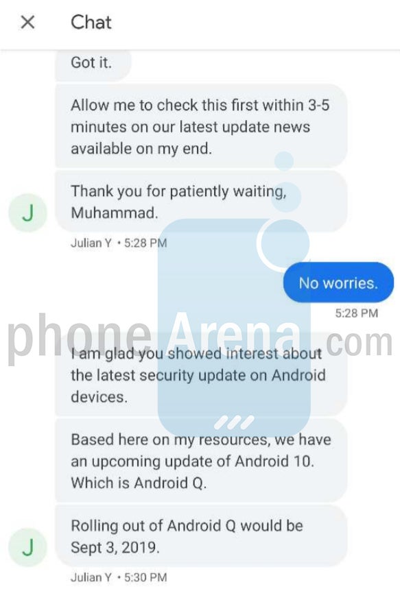 Another Android 10 release confirmation - Android 10 release date confirmed: Here&#039;s when Google will release it to Pixel phones