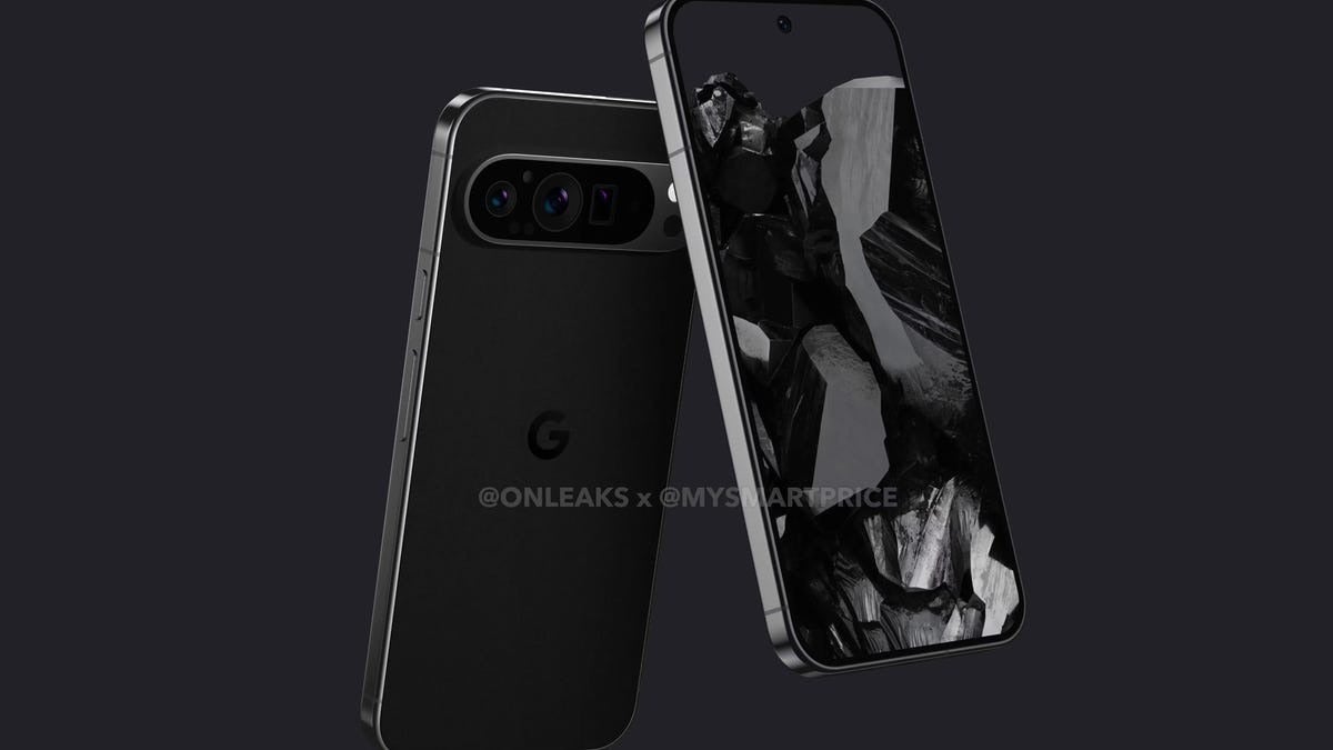 A render of the Pixel 9 Pro XL showcasing its new flat sides and back panel with a glossy finish. - Pixel 9 Pro release date expectations, price estimates, and upgrades