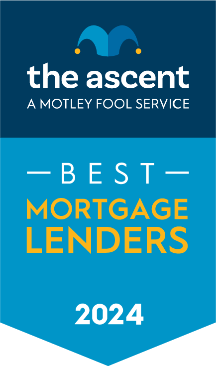 The Ascent's 2024 Mortgage Lender Awards award banner