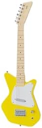 Loog Pro VI Electric kids real guitar for Beginners Ages 9+ Learning app & lessons included (Yellow)