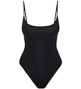 Narecte Sexy One Piece Bathing Suit for Women Tummy Control High Cut One Piece Swimsuit Womens Sw...