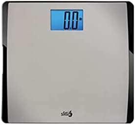 Eat Smart Precision 550 Pound Extra-High Capacity Digital Bathroom Scale for Body Weight with Extra-Wide Platform, Stainless Steel