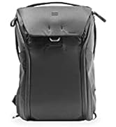 Peak Design Everyday Backpack V2 20L Black, Camera Bag, Laptop Backpack with Tablet Sleeves (BEDB...