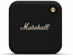 Marshall Willen Bluetooth Speaker, Stackable - Black