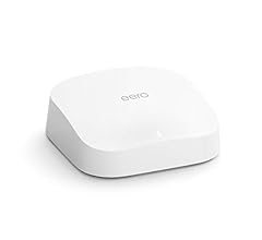 Amazon eero Pro 6 tri-band mesh Wi-Fi 6 router with built-in Zigbee smart home hub