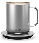 Ember Temperature Control Smart Mug 2, 10 Oz, App-Controlled Heated Coffee Mug with 80 Min Batter...