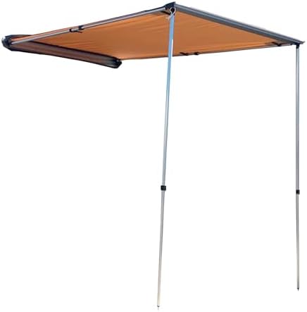 ARB 814301 Retractable Awning 1250 x 2100 mm 4x4 Accessories, self-Standing Retractable awnings fit onto The Side of Most roof Racks and roof Bars