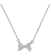 Ted Baker Barsie Crystal Bow Pendant Necklace For Women