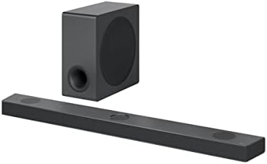 LG 5.1.3 Ch Soundbar S90QY with Wireless Subwoofer, Dolby Atmos and DTS:X -Black (Renewed)