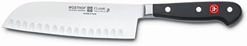 Wusthof Trident 4183 Forged Santoku with Granton Edge Knife - Classic 7" Blade