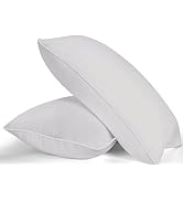 MZOIMZO Bed Pillows for Sleeping- King Size, Set of 2, Cooling Hotel Quality with Premium Soft Do...