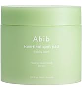 Abib Heartleaf Spot Pad Calming Touch 80 Pads I Toner Pad for Face, Refreshing Hydrating, Redness...