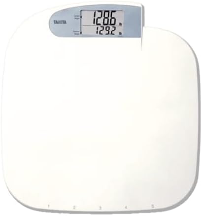 Tanita HD-351 Japan Technology Digital Bathroom Weight Scale- 440 lbs Capacity - Accurate & Precise with 5 Multi-User Convenience, Previous & Current Weight Memory - 2" Easy to Read Large Display