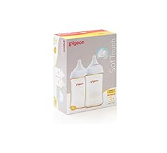 Pigeon Softouch 3 Nursing Bottle Twin Pack PPSU 240ML