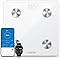 RENPHO Smart Scale, Digital Bathroom Scale for Weight, Scale with BMI, Body Fat, Muscle Mass, Body Composition Analysis, Highly Accurate Bluetooth Scale with APP, 400lbs, White-Elis 1