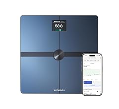 WITHINGS Body Smart - Accurate Scale for Body Weight and Fat Percentage, Body Composition Scales Wi-Fi and Bluetooth Weight…
