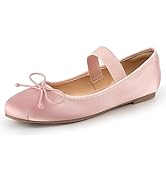 Trary Pink Flats for Women, Pink Ballet Flats for Women, Women's Flats, Pink Flats for Girls, Ela...