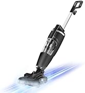 Steam Vacuum Cleaner Wet Dry Vacuum Steamer All-in-one, Hardwood Floor Mop 5 Cleaning Modes Great...