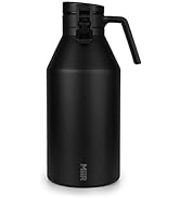 MiiR Stainless Steel Vacuum Insulated Beer Growler, Thermal Bottle for Fresh, Cold Craft Brews, P...