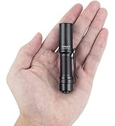 ThruNite EDC Flashlight Archer Mini, 405 Lumens Tail Switch LED Flashlight, USB C Rechargeable Li...