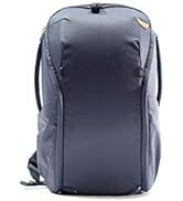 Peak Design Everyday Backpack Zip 20L Midnight, Carry-on Backpack with Laptop Sleeve (BEDBZ-20-MN-2)