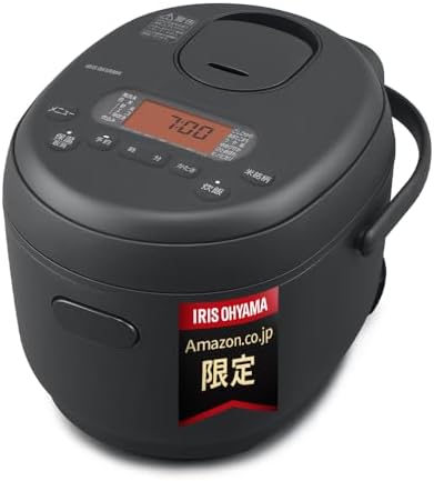 【Amazon.co.jp限定】アイリスオーヤマ 炊飯器 3合 一人暮らし マイコン式 煮込み・発酵調理可能 RC-MDA30AZ マットブラック