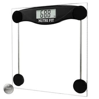 Digital Bathroom Scale for Body Weight Accurate, Smart Weighing Scale Bath Electronic Scale Kg for Weight Loss, 330lbs Capacity, Large Display, Black