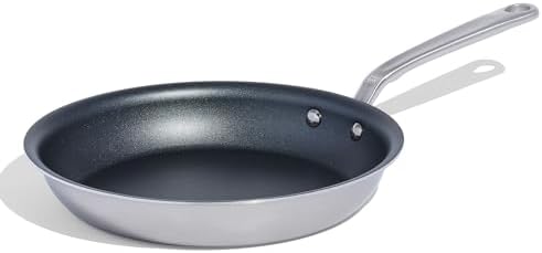 Made In Cookware - ProCoat 10" Non Stick Frying Pan (Graphite) - 5 Ply Stainless Clad Nonstick - Professional Cookware - Crafted in USA - Induction Compatible