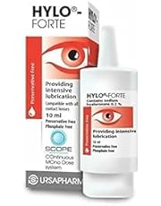 HYLO Forte - Preservative Free Lubricating Eye Drops - for Treatment of Severe and Persistant Dry Eyes - 10ml