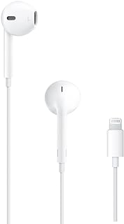 Apple EarPods Headphones with Lightning Connector, Wired Ear Buds for iPhone with Built-in Remote to Control Music, Phone ...