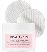 BeautyBio Swipe & Glow Peel Pads. 50 Resurfacing Facial Wipes