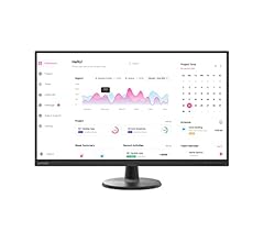 Lenovo C32u-40 Monitor - 31.5-inch, 4K WLED, 60Hz, Anti-Glare Screen, Eye Comfort, Raven Black, 63DAGAR2AU