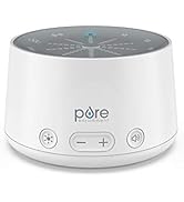 Pure Enrichment Doze Sound Machine and Sleep Therapy Light - 6 Soothing Sounds, Relaxing Pulse ...