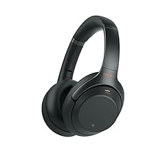 Sony WH1000XM4 Noise Canceling Wireless Headphones with Alexa Voice Control, Up to 30 Hours Battery Life, Black