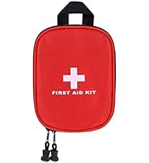 AOUTACC Nylon First Aid Kit Empty, Travel Empty First Aid Kit Pouch Bag for Emergency at Home, Of...