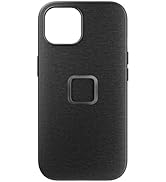 Peak Design Mobile Everyday Case Compatible with iPhone 15 - Charcoal Gray