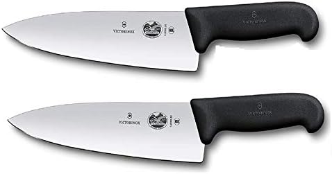 Victorinox Fibrox Pro Chef's Knife, 8-Inch Chef's FFP - SET OF 2