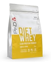 PhD Nutrition Diet Whey High Protein Lean Matrix, Vanilla Crème Whey Protein Powder, 16g of Protein, 40 Servings Per 1 kg Bag