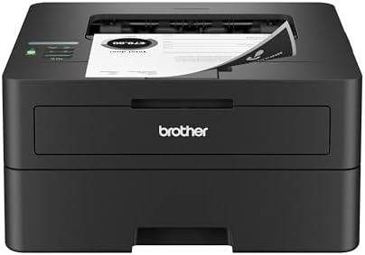 Brother HL-L2460DW Wireless Compact Monochrome Laser Printer with Duplex, Mobile Printing, Black & White Output | includes Refresh Subscription Trial(1), Amazon Dash Replenishment Ready