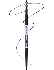 Maybelline New York Brow Ultra Slim Eyebrow Pencil, Black Brown