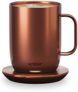 Ember Temperature Control Smart Mug 2, 14 Oz, App-Controlled Heated Coffee Mug with 80 Min Battery Life and Improved Design, Copper