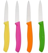 Victorinox Swiss Classic Paring Knife Set - Superior Kitchen Knives for Cutting Fruit, Vegetables...