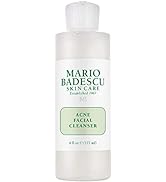 Mario Badescu Acne Facial Cleanser for Combination & Oily Skin, Oil-Free Face Wash with Salicylic...