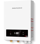 Electric Tankless Water Heater, MIZUDO 18KW 240V, On Demand Instant Endless Hot Water Heater, Tou...