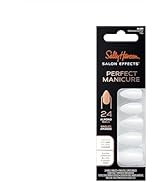 Sally Hansen Salon Effects Perfect Manicure, Only Have Ice For You, Press On Nails, Almond Shape...