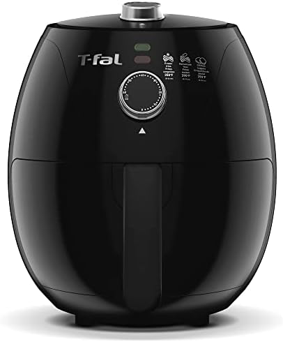 T-Fal Air Fryer Essential, 3.2 Litre / 3.4 Quarts, 1500W, Air Fryer, Grill, Roast, Bake, Perfect Size, Oil-less, Non-stick