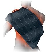 Pure Enrichment PureRelief Pro Far Infrared XL Heating Pad - Deeper Muscle Relief for Back, Nec...