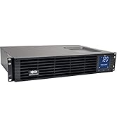 Tripp Lite 1500VA Sine Wave UPS Battery Backup, LCD, 1000W AVR Line-Interactive, 2U Rackmount, US...